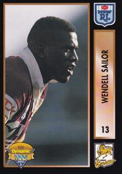 1994 Dynamic Rugby League Series 2 #13 Wendell Sailor Front